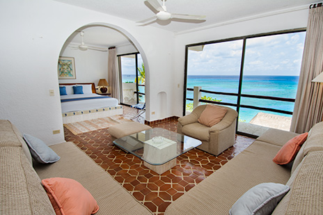 Waterfront Condos for rent in Cozumel